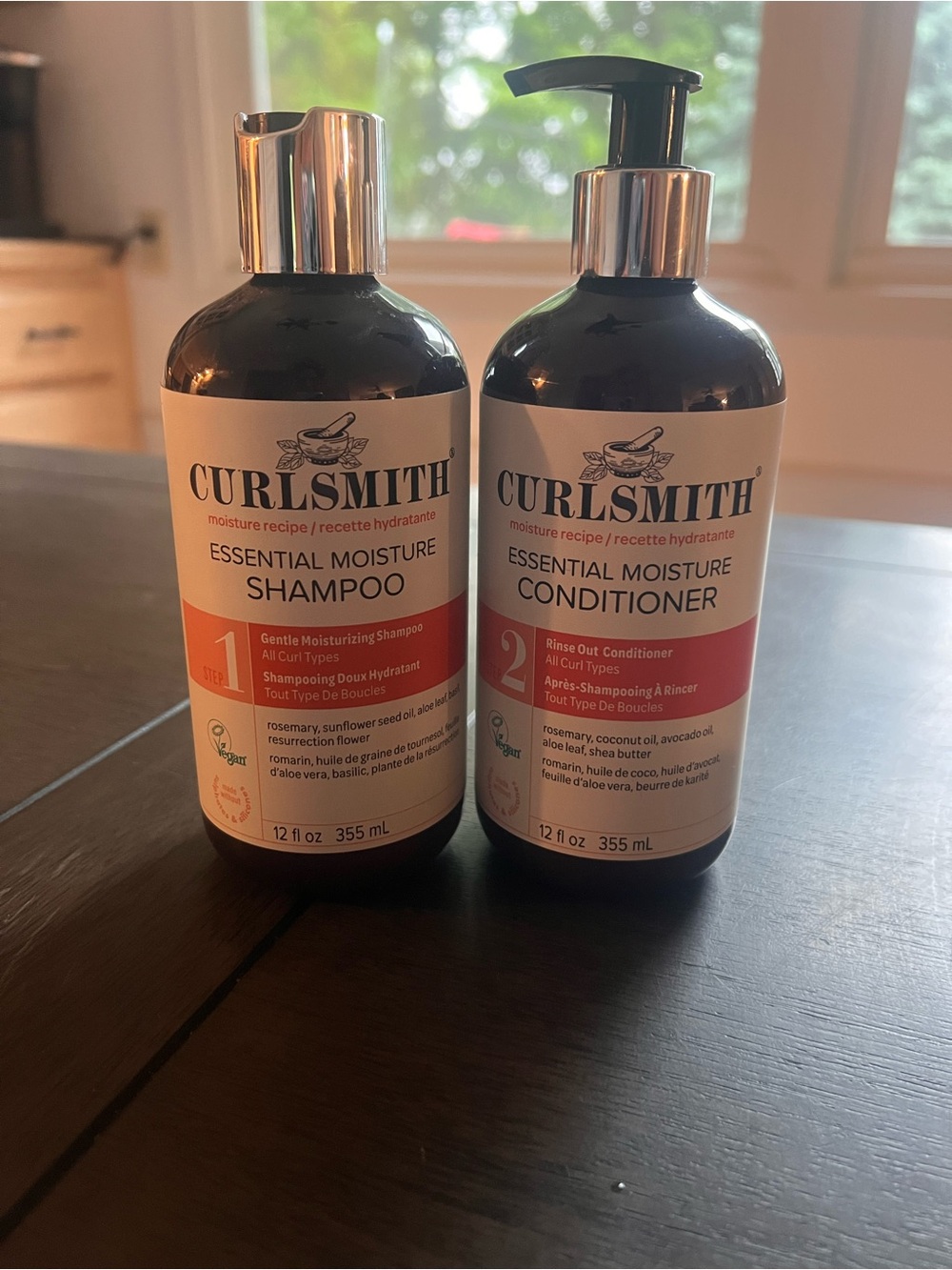 Curlsmith Essential Moisture Shampoo & Conditioner set